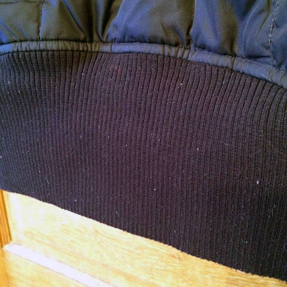 Calvin Klein Down Vest with Faux Fur Trim - Picture 4 of 5
